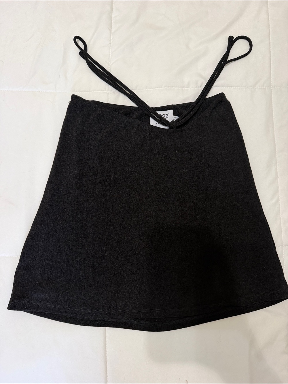 Princess Polly Black A-Line Mini Skirt